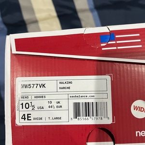 Mens new balance 10.5 wide two colors